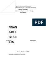 Unidad I. Finanzas e Impuesto