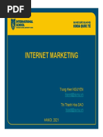 EMarketing Course 2nd Sem 2020 - 2021 Fri - 203E Introduction - Chapter1