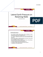 Lateral Earth Pressure