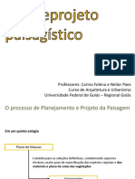 Planejamento e projeto da paisagem