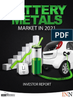 The Battery Metals Market in 2021 1