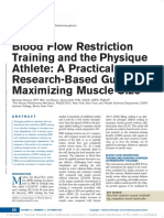 Blood Flow Restriction Training and The Physique Athlete: A Practical Research-Based Guide To Maximizing Muscle Size