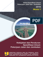 500b1 - MODUL - 1 Spesifikasi Umum Jalan Dan Jembatan