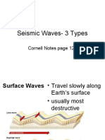 Seismic Waves-3 Types: Cornell Notes Page 129