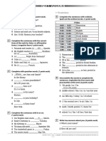 Test 1 Version A: Grammar Vocabulary