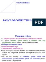 Basics of Computer Hardware: Chapter Three