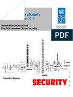 UNDP TandT Citizen Security Survey 2012