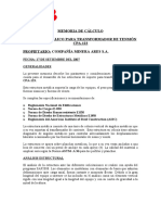 Memoria de Calculo Transformador de Tension Cpa 123