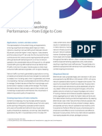 Expanding Network Demands Need Packet Networking Performance--from Edge to Core