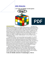 Cubo de Rubik Solución