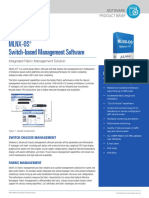 Mlnx-Os Switch-Based Management Software: Highlights