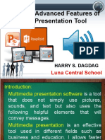 Using The Advanced Features of Slide Presentation Tool Part 2