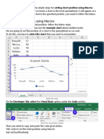 Setting Chart Position Using Macros (VBA) in Excel Office 365