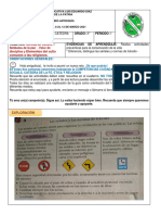 GUIA SOCIALES 3º SEMANA DEL 8 Al 12 de Marzo