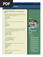 Multiple Choice Questions On Operating
