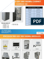 Ericsson RBS 6201 9001800Mhz Cabinet