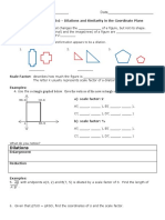 Name - Date - : Is A Dilation An Isometry?