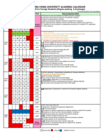 NCHU Calendar For Academic Year 2019-2020spring