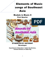 Studying Elements of Music Through Songs of Southeast Asia