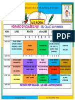 Horario 6to Nuevo