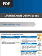 Internal Audit Report-Human Resource