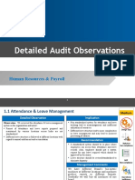 HR & Payroll Audit Findings