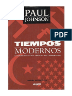 Johnson, Paul - Tiempos modernos