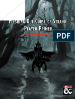 Fleshing Out Curse of Strahd: Player Primer