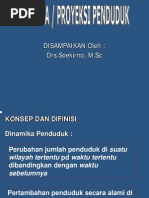 Referensi Untuk Menghitung Proyeksi Penduduk