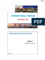 International Finance: DR Duc Vo