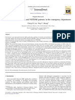 Comparison of STEMI and NSTEMI Patients in The Emergency Department