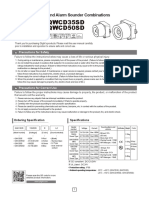 Qwcd35/ Qwcd35Sd Qwcd50/ Qwcd50Sd: LED Strobe Light and Alarm Sounder Combinations