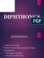 4 - Diphthongs