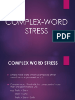 14 - Complex-Word Stress