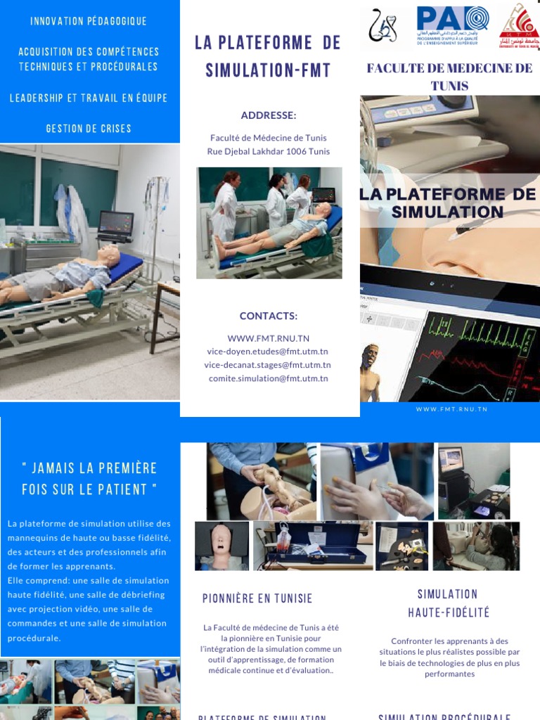 Flyers Simulation FMT+++ | PDF | Soins de santé | Enseignement supérieur