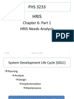 CHP 6.1 SDLC Needs Analysis