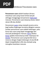 Download Pembahasan Pencemaran suara lengkap by ferruzrs_ferruz SN49814510 doc pdf