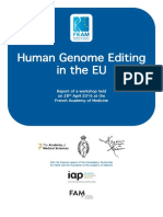 Humangenomeeditingworkshop 2016 Report