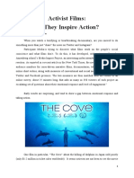 Activist Films: Do They Inspire Action?: by Claude Forthomme - Senior Editor