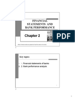 Bank Financial Statements and Performance Analysis