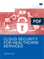 ENISA Report - Cloud Security For Healthcare Services