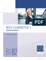 Mock Examination 1: English Business