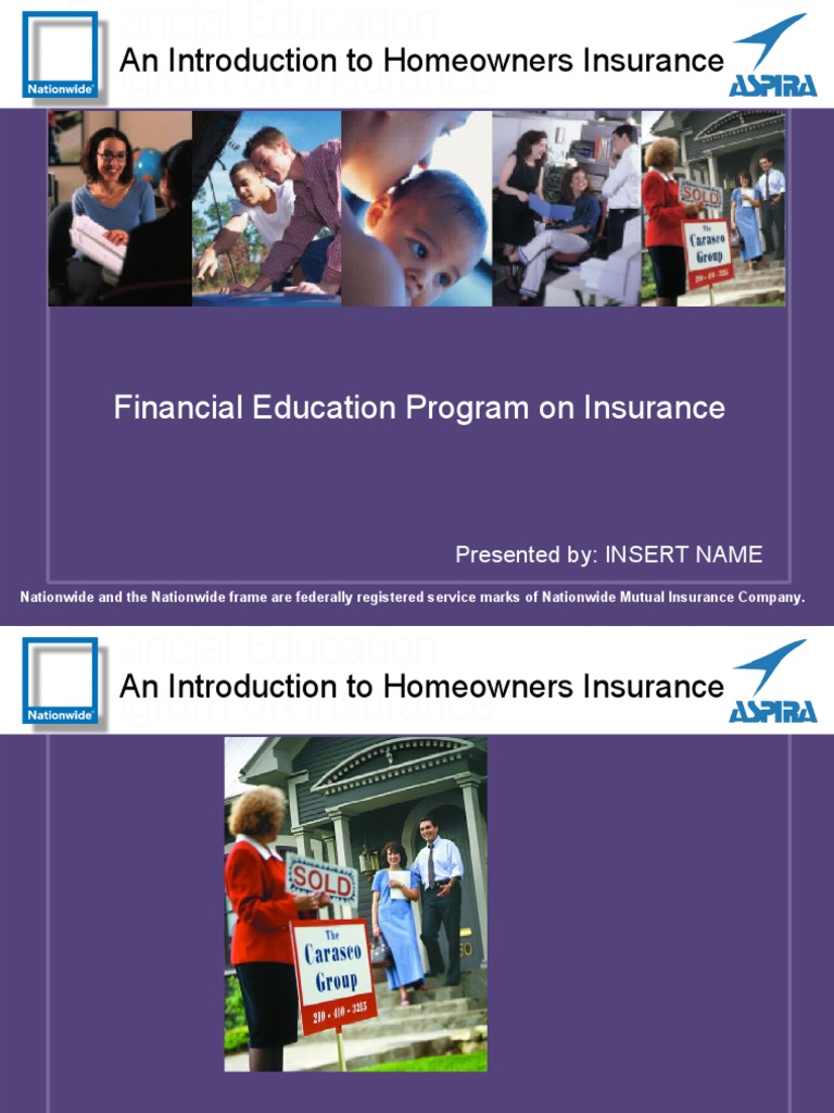 Homeowners Insurance Overview Guide | PDF | Home Insurance | Insurance