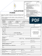 Student Application Form