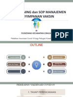 TUGAS MIKROPLANING DAN SOP PENYIMPANAN VAKSIN Hari Ke 1