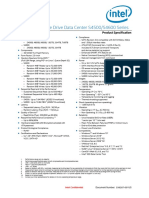 Intel® Solid State Drive Data Center S4500/S4600 Series: Product Specification