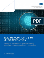ENISA Report On CSIRT-LE Cooperation - A Study of The Roles and Synergies Among Selected Countries