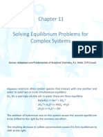 Solving Equilibrium Problems For Complex Systems