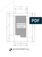Proposed Building: Site Development Plan