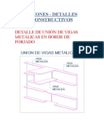 Uniones - Destalles Constructivos